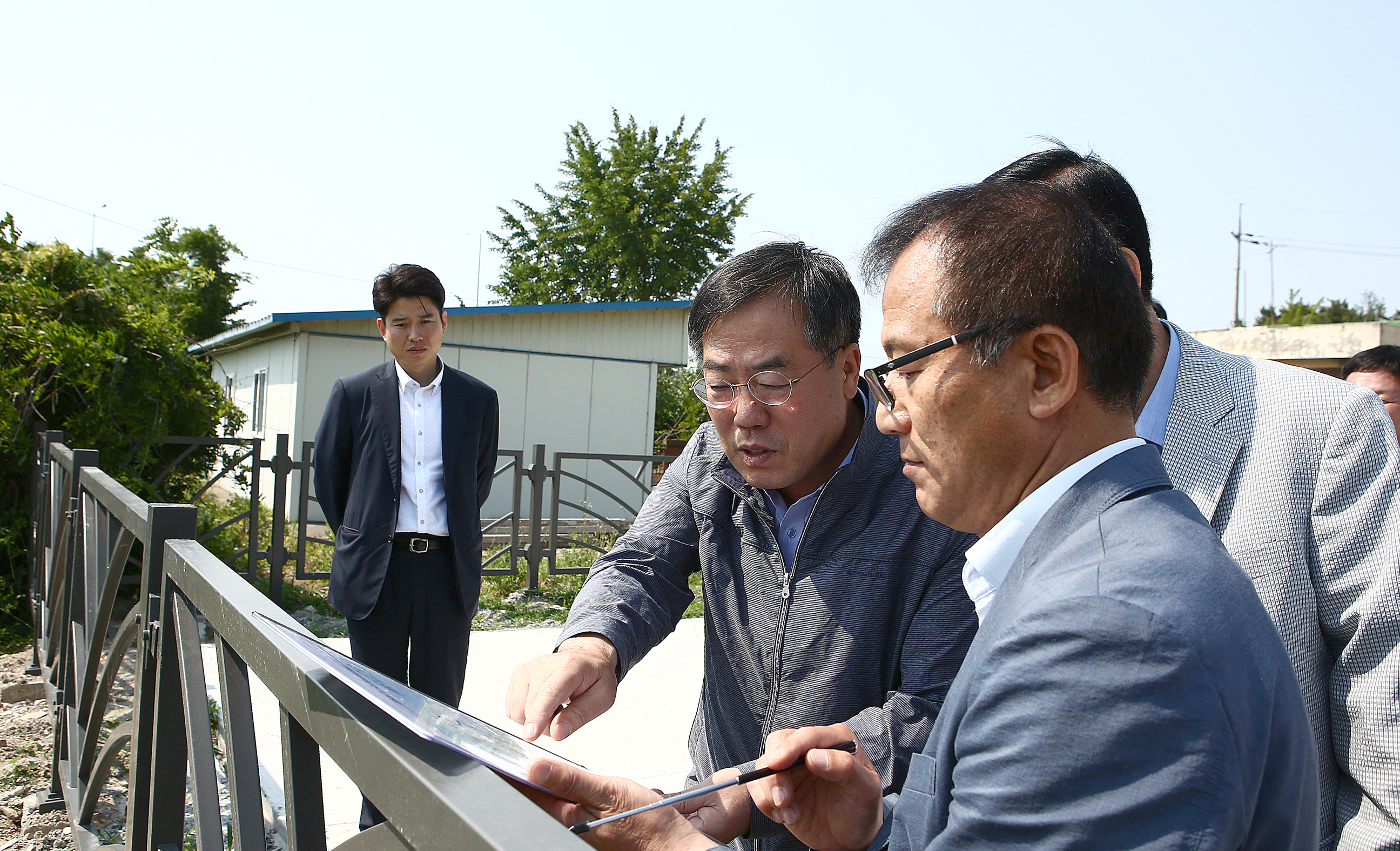 정승 농어촌公 사장, 충남 가뭄극복 현장 점검